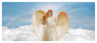 DNSEMP-L-118-BL Angel Clouds Blue